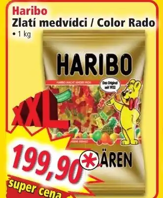 Norma Haribo Zlatí medvídci / Color Rado nabídka