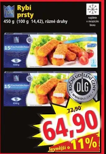 Norma Rybí prsty nabídka