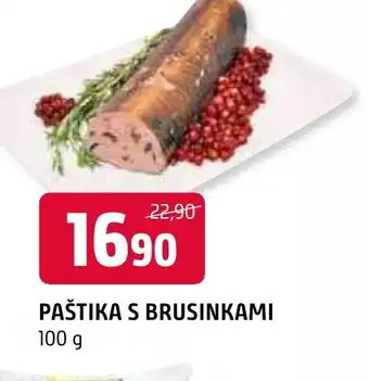 Terno PAŠTIKA S BRUSINKAMI 100 g nabídka