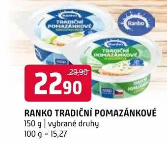 Terno RANKO TRADIČNÍ POMAZÁNKOVÉ nabídka