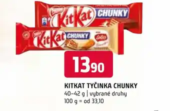 Terno KITKAT TYČINKA CHUNKY nabídka