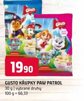 Terno GUSTO KŘUPKY PAW PATROL nabídka