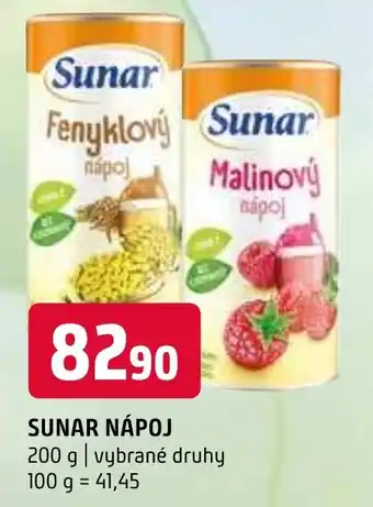 Terno SUNAR NÁPOJ nabídka