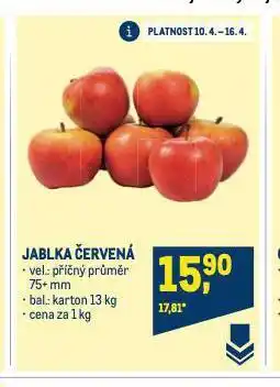 Makro Jablka nabídka