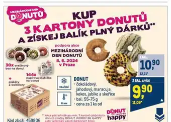 Makro Donut nabídka