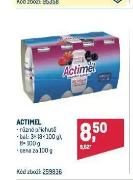 Makro Actimel nabídka