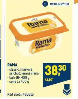 Makro Rama nabídka