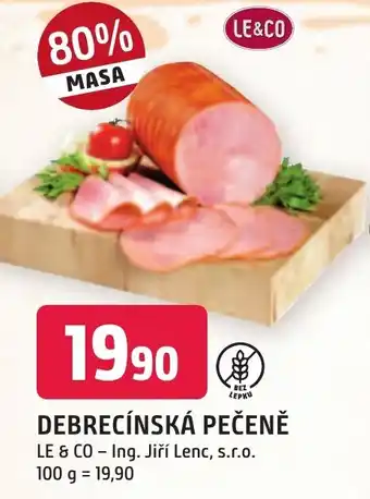 Trefa DEBRECÍNSKÁ PEČENĚ nabídka