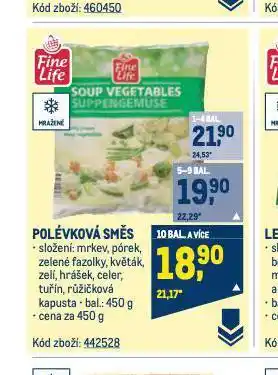 Makro Polévková směs nabídka