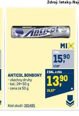 Makro Anticol bonbony nabídka