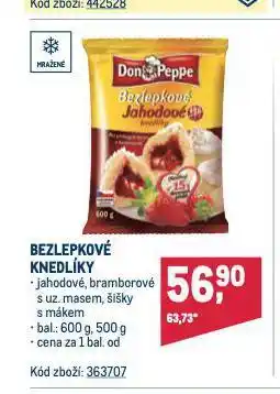 Makro Bezlepkové knedlíky nabídka