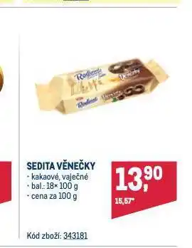 Makro Sedita věnečky nabídka