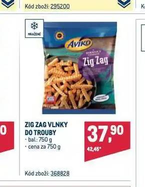 Makro Zig zag vlnky do trouby nabídka