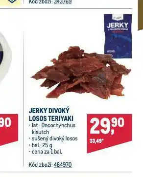 Makro Jerky divoký losos nabídka