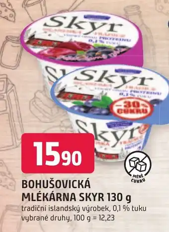BOHUŠOVICKÁ MLÉKÁRNA SKYR 130 g