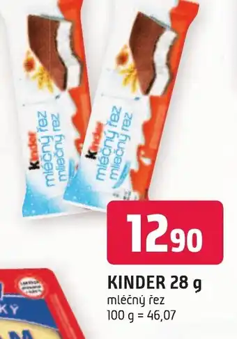 Trefa KINDER 28 g nabídka