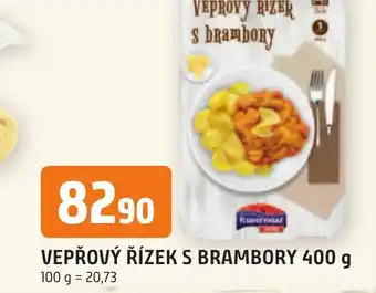 Trefa VEPŘOVÝ ŘÍZEK S BRAMBORY 400 g nabídka