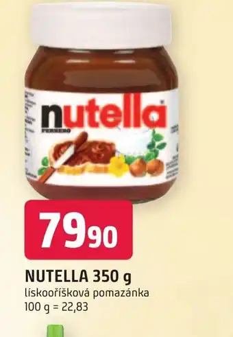 Trefa NUTELLA 350 g nabídka