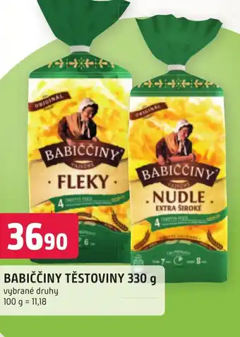 Trefa BABIČČINY TĚSTOVINY 330 g nabídka