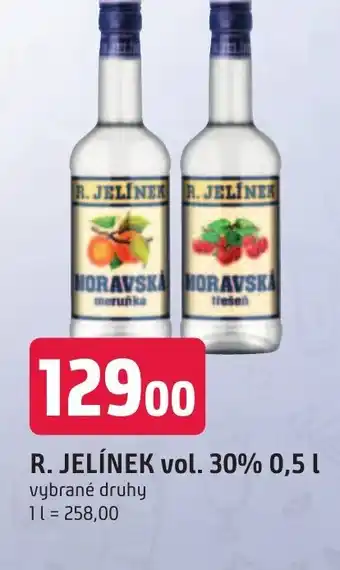 Trefa R. JELÍNEK vol. 30% 0,5 L nabídka