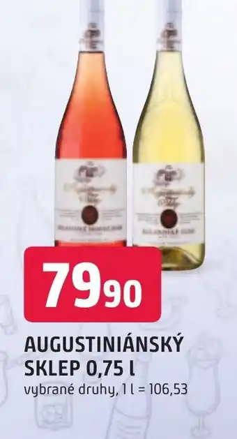 Trefa AUGUSTINIÁNSKÝ SKLEP 0,75 L nabídka