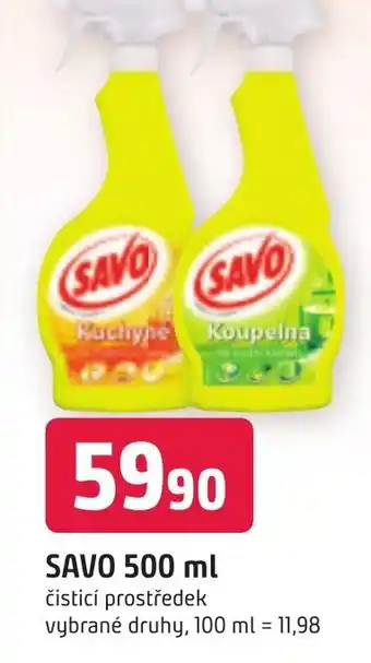 Trefa SAVO 500 ml nabídka