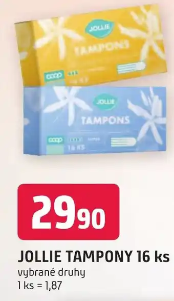 Trefa JOLLIE TAMPONY 16 ks nabídka