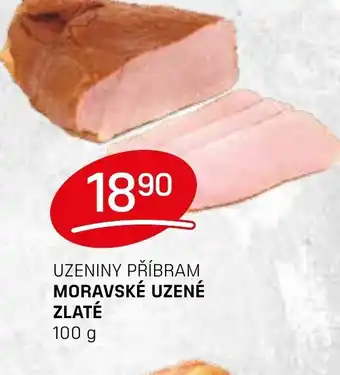 Flop UZENINY PŘÍBRAM MORAVSKÉ UZENÉ ZLATÉ nabídka