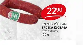 Flop UZENINY PŘÍBRAM BRDSKÁ KLOBÁSA nabídka