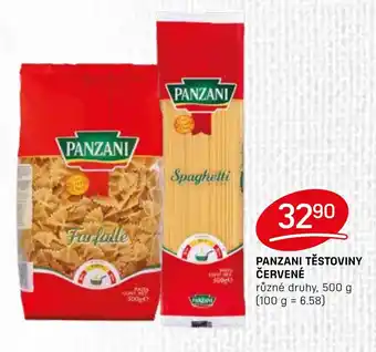 Flop PANZANI TĚSTOVINY ČERVENÉ nabídka