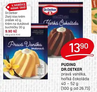Flop PUDING DR.OETKER nabídka