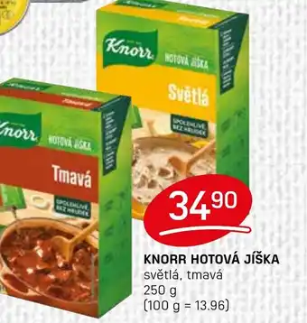 Flop KNORR HOTOVÁ JÍŠKA nabídka