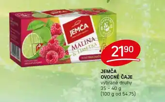 Flop JEMČA OVOCNÉ ČAJE nabídka