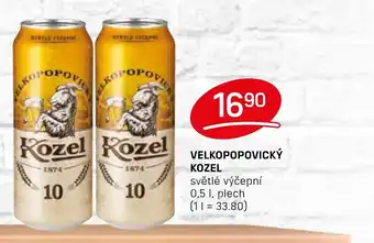 Flop VELKOPOPOVICKÝ KOZEL 0.5L nabídka