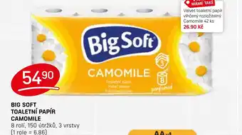Flop BIG SOFT TOALETNÍ PAPÍR CAMOMILE nabídka