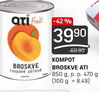 Flop KOMPOT BROSKVE ATI nabídka