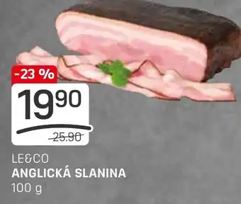 Flop LE&CO ANGLICKÁ SLANINA nabídka