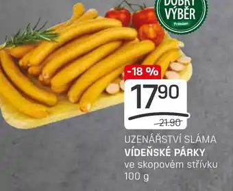 Flop UZENÁŘSTVÍ SLÁMA VÍDEŇSKÉ PÁRKY nabídka