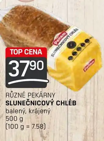 Flop RŮZNÉ PEKÁRNY SLUNEČNICOVÝ CHLÉB nabídka