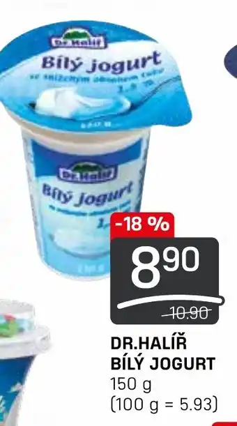 Flop DR.HALÍŘ BÍLÝ JOGURT nabídka