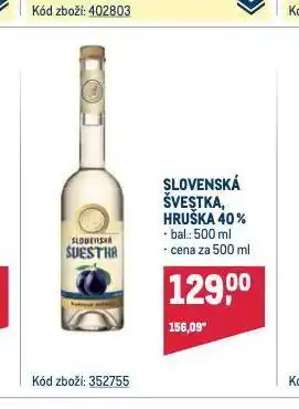 Makro Slovenská švestka nabídka