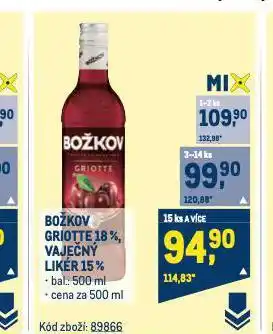 Makro Božkov griotte nabídka