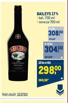 Makro Baileys nabídka