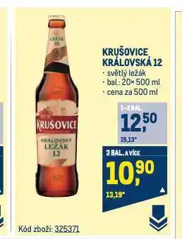 Makro Pivo krušovice nabídka