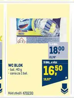 Makro Domestos wc blok nabídka