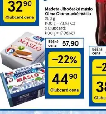 Tesco Máslo nabídka