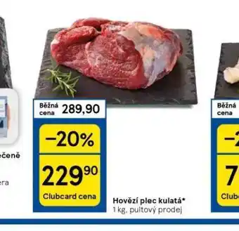 Tesco Hovězí plec kulatá nabídka