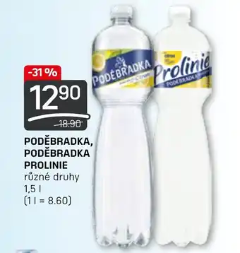 Flop PODĚBRADKA, PODĚBRADKA PROLINIE 1.5L nabídka