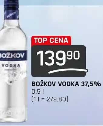 Flop BOŽKOV VODKA 37,5% 0.5L nabídka