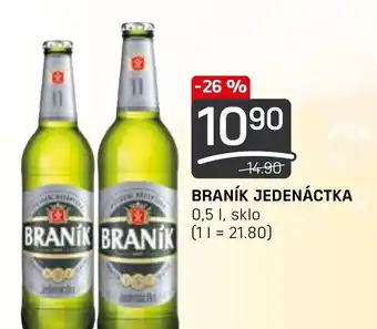 Flop BRANÍK JEDENÁCTKA 0.5L nabídka